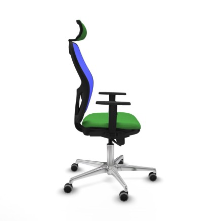 Office Chair with Headrest Piqueras y Crespo 1D086G2 Green 2