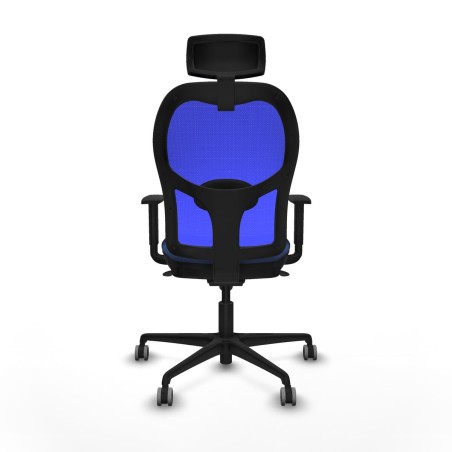 Bürostuhl mit Kopfstütze Piqueras y Crespo 1D036G2 Marineblau