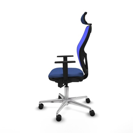 Bürostuhl mit Kopfstütze Piqueras y Crespo 1D086N2 Marineblau 2