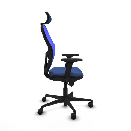 Office Chair Piqueras y Crespo 2D036N2 Navy Blue 2