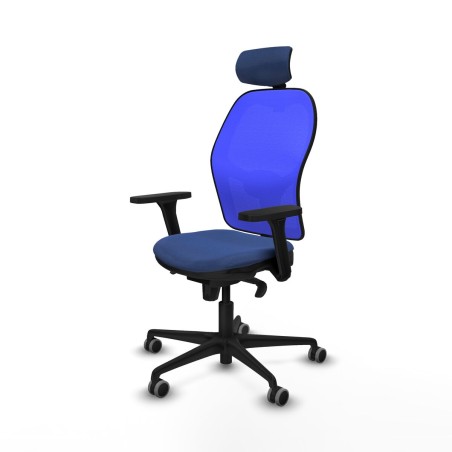 Sedia da Ufficio Piqueras y Crespo 3D036G2 Blu Marino