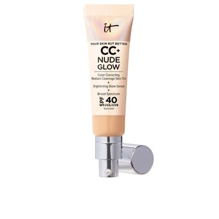 Base de Maquillaje Cremosa It Cosmetics CC+ Nude Glow Medium Spf 40 32