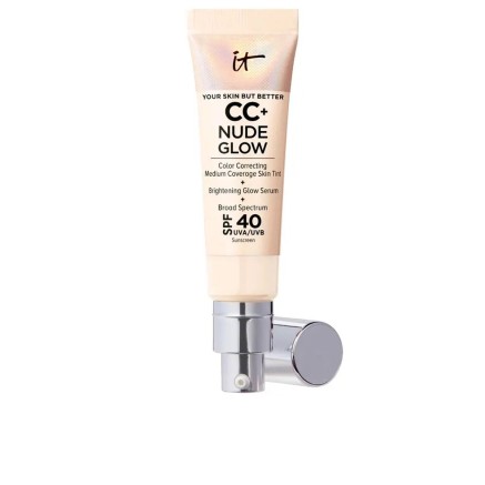 Base de Maquillage Crémeuse It Cosmetics CC+ Nude Glow Fair Ivory Spf
