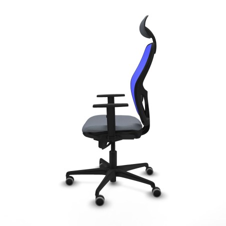 Office Chair with Headrest Jorquera Piqueras y Crespo 1D036G1 Grey