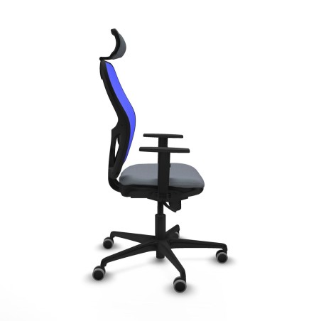 Office Chair with Headrest Piqueras y Crespo 1D036G2 Grey