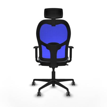 Office Chair with Headrest Piqueras y Crespo 1D036G2 Grey