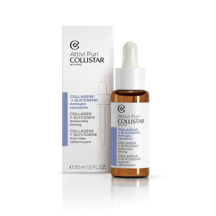 Siero Viso Collistar Attivi Puri Rassodante Antirughe Collageno (30 ml 2