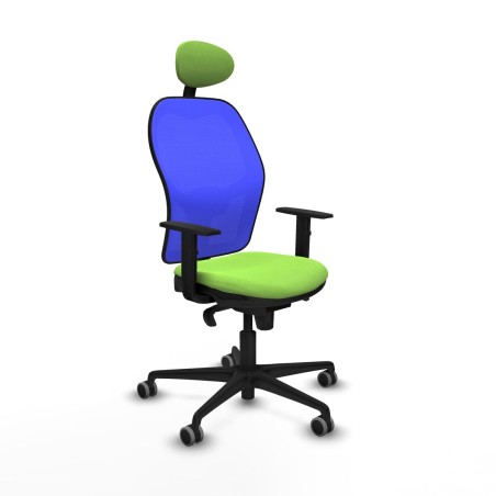 Sedia Ufficio con Poggiatesta Jorquera Piqueras y Crespo 1D036G1 Pista