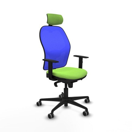 Sedia Ufficio con Poggiatesta Piqueras y Crespo 1D036G2 Pistacchio