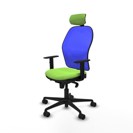 Sedia Ufficio con Poggiatesta Piqueras y Crespo 1D036N2 Pistacchio