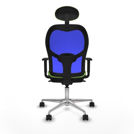 Office Chair with Headrest Jorquera Piqueras y Crespo 1D086N1 Pistachi