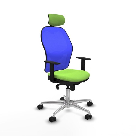 Chaise de Bureau avec Appui-tête Piqueras y Crespo 1D086N2 Pistache