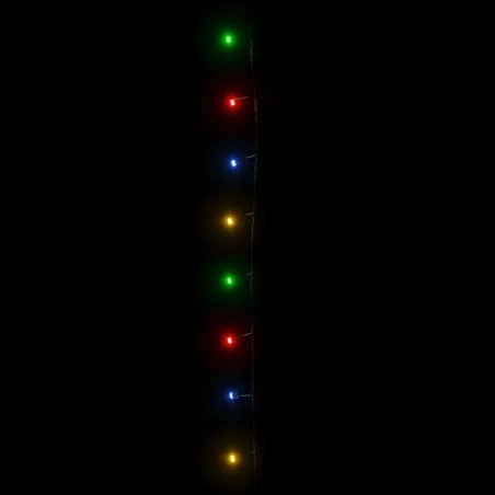 Guirlande lumineuse 400 LED Multicolore 40 m 8 effets lumineux