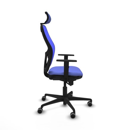 Office Chair with Headrest Piqueras y Crespo 1D036G2 Light Blue 2