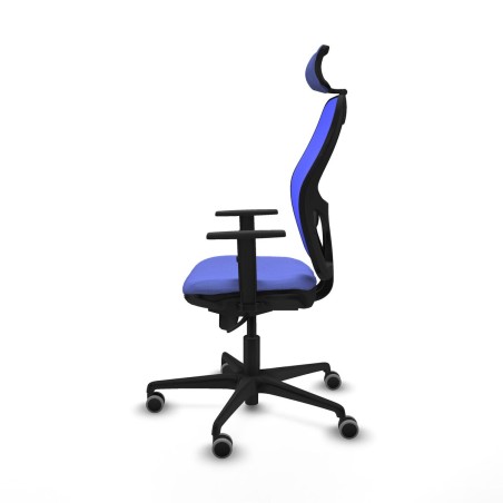 Chaise de Bureau avec Appui-tête Piqueras y Crespo 1D036G2 Bleu clair