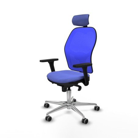 Chaise de Bureau Piqueras y Crespo 3D086G2 Bleu clair