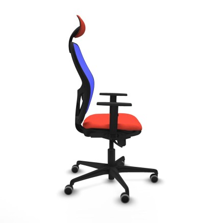 Office Chair with Headrest Jorquera Piqueras y Crespo 1D036G1 Dark Ora 2