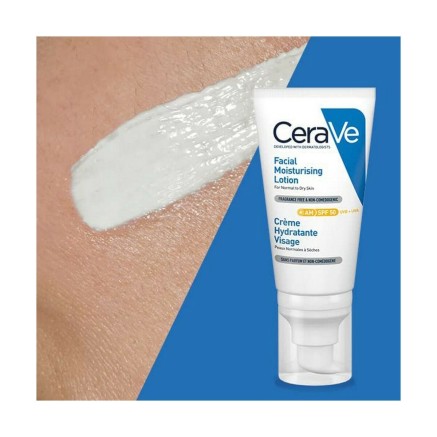 Sonnenschutz CeraVe Facial Moisturising Lotion Spf 50 52 ml 2