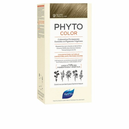 Permanente kleur PHYTO PhytoColor 9-rubio muy claro Geen ammoniak