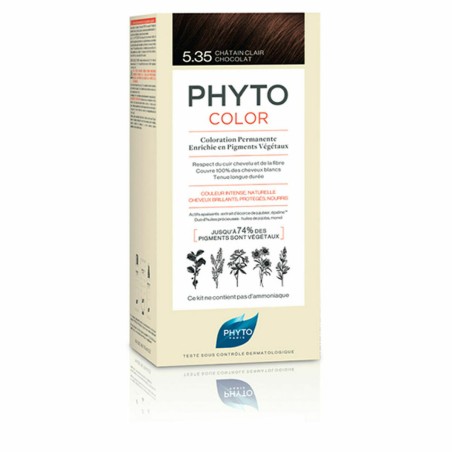 Permanente kleur PHYTO PhytoColor 5.35-castaño claro chocolate Geen a