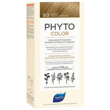 Coloración Permanente Phyto Paris Phytocolor 9.3-rubio dorado muy cla