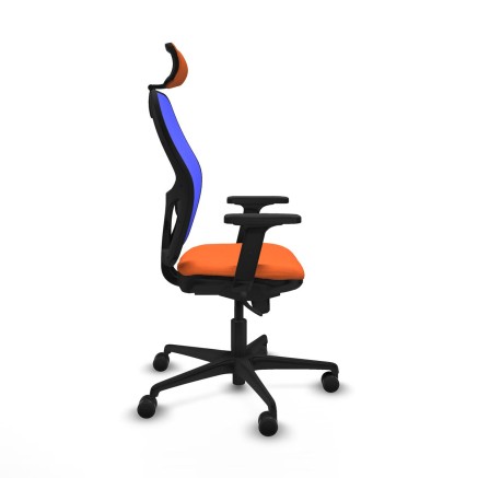 Chaise de Bureau Piqueras y Crespo 2D036N2 Orange 2
