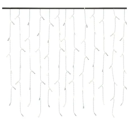 Rideau lumineux à glaçons LED 10m 400 LED Bleu 8 fonctions