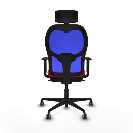 Chaise de Bureau avec Appui-tête Piqueras y Crespo 1D036G2 Rouge