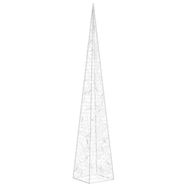 Cône lumineux décoratif à LED Acrylique Bleu 60 cm