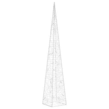 Cône lumineux décoratif à LED Acrylique Bleu 60 cm