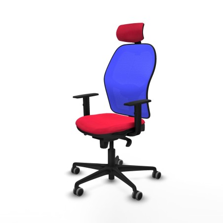Bürostuhl mit Kopfstütze Piqueras y Crespo 1D036G2 Rot