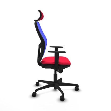 Office Chair with Headrest Piqueras y Crespo 1D036N2 Red