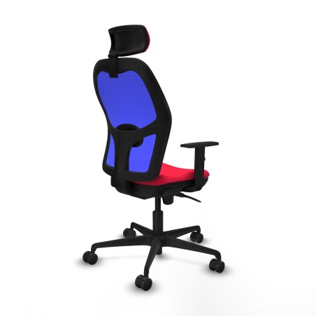 Office Chair with Headrest Piqueras y Crespo 1D036N2 Red