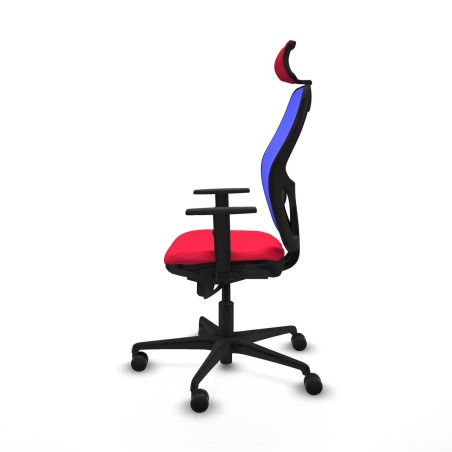 Office Chair with Headrest Piqueras y Crespo 1D036N2 Red