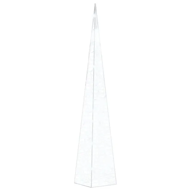 Cône lumineux décoratif à LED Acrylique Blanc froid 90 cm