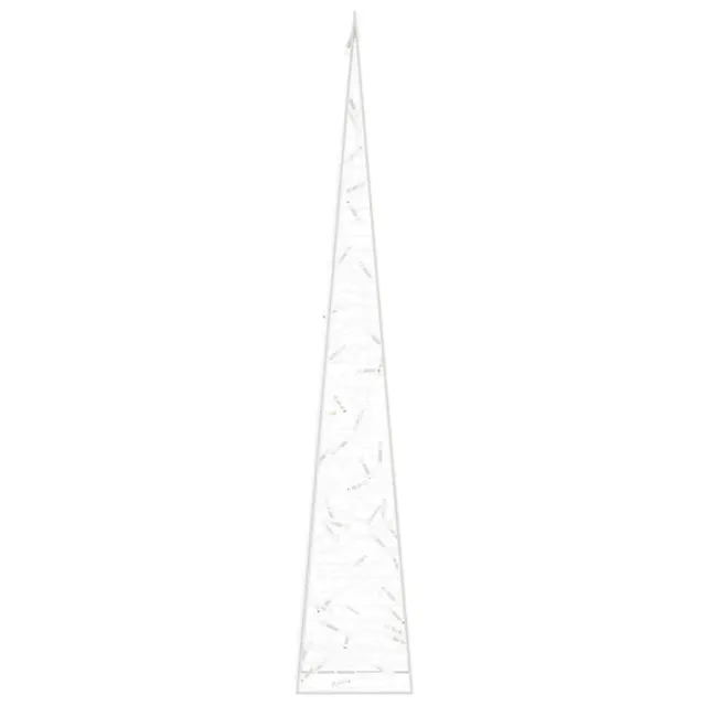 Cône lumineux décoratif à LED Acrylique Blanc froid 90 cm