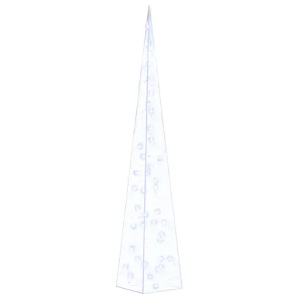 Cône lumineux décoratif à LED Acrylique Bleu 90 cm 2