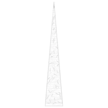 Cône lumineux décoratif à LED Acrylique Bleu 90 cm