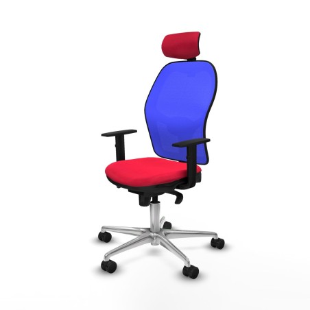 Bürostuhl mit Kopfstütze Piqueras y Crespo 1D086N2 Rot