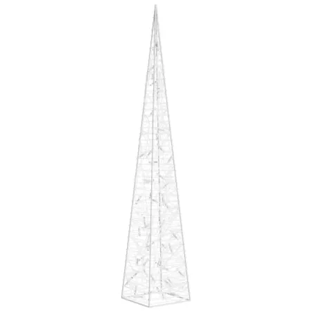 Cône lumineux décoratif à LED Acrylique Bleu 120 cm