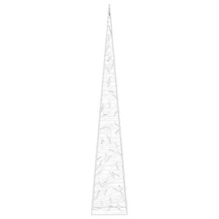 Cône lumineux décoratif à LED Acrylique Bleu 120 cm