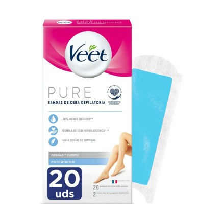 Ontharingspads Lichaam Veet Gevoelige huid 20 Stuks