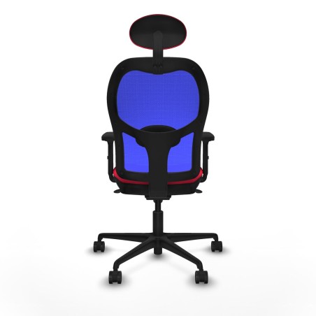 Sedia da Ufficio Piqueras y Crespo 2D036N1 Rosso