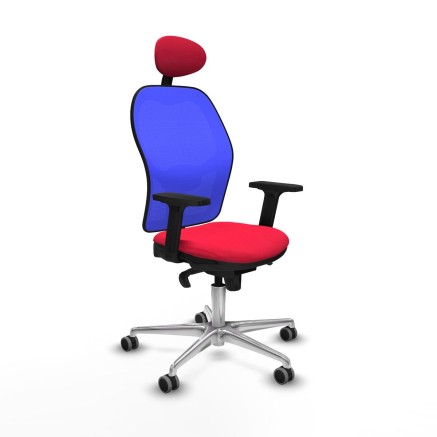 Sedia da Ufficio Piqueras y Crespo 2D086G1 Rosso