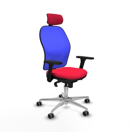 Sedia da Ufficio Piqueras y Crespo 3D086G2 Rosso