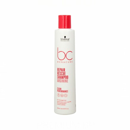Shampoo Riparatore Schwarzkopf Bc Repair Rescue 250 ml