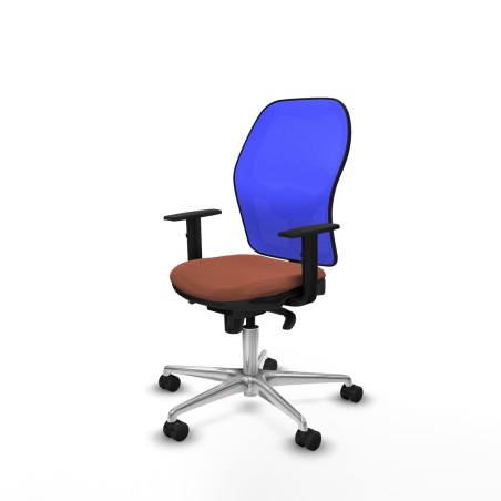 Office Chair Piqueras y Crespo 1D086N0 Blue Brown