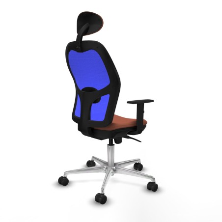 Bürostuhl mit Kopfstütze Jorquera Piqueras y Crespo 1D086N1 Blau Bra