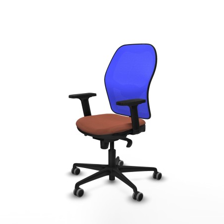 Office Chair Piqueras y Crespo 2D036G0 Blue Brown
