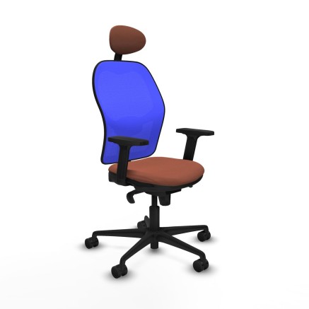 Bürostuhl Piqueras y Crespo 2D036N1 Blau Braun